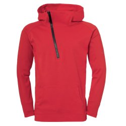 Uhlsport Essential Pro Zip Hoodie - Sort (inkl. tryk)
