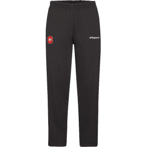 Fruit of the Loom joggingbukser u/elastik i ben - Sort (inkl. tryk)