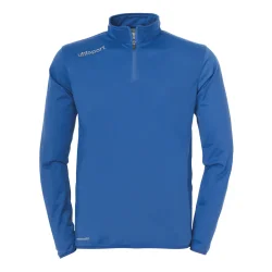Essential 1/4 Zip Top - Azurbl� ( inkl. tryk )