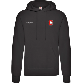 Fruit of the Loom Hoodie - Sort (inkl. tryk)