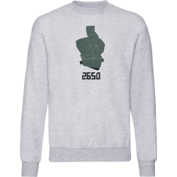 Fruit of the Loom Sweatshirt  - Gr (inkl. tryk)