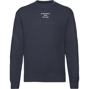 Fruit of the Loom Sweatshirt - Navy (inkl. tryk)