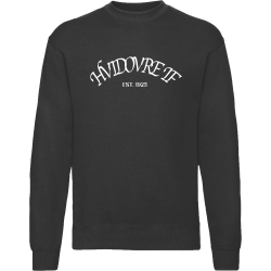 Fruit of the Loom Sweatshirt - Sort (inkl. tryk)