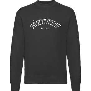 Fruit of the Loom Sweatshirt - Sort (inkl. tryk)