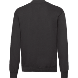 Fruit of the Loom Sweatshirt - Sort (inkl. tryk)