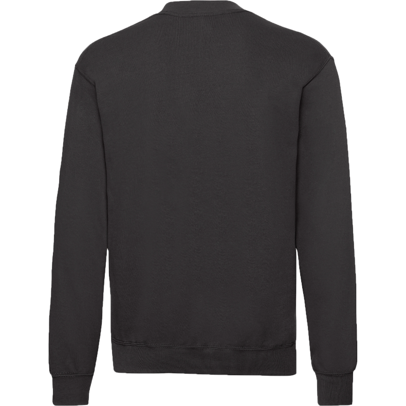 Fruit of the Loom Sweatshirt - Sort (inkl. tryk)