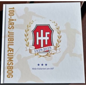 HIF 100-rs jubilumsbog. Skal afhentes p HIF kontoret i bningstiderne. HUSK dokumentation p kb.