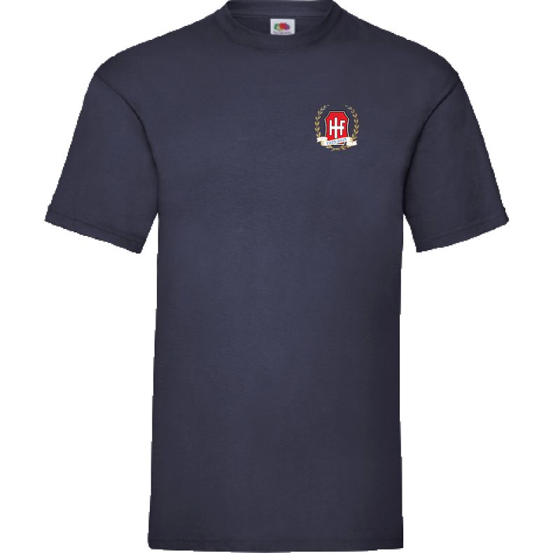 Jubilums t-shirt - Fruit of Loom ( uden tryk p ryggen )